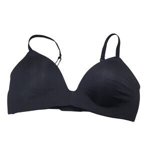SKIMS Kim Kardashian Wireless Form Push Up Bra ONYX Size 34B